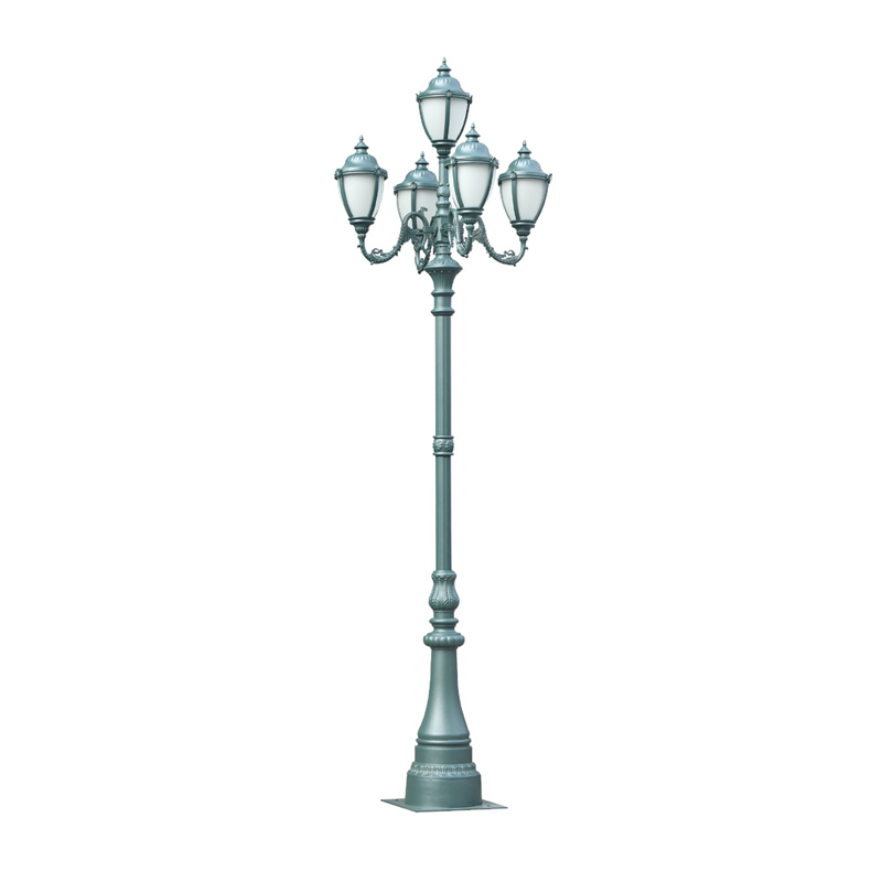 DDK-ZH-0401 3 hingga 6m Hiight Hiasan Retro Garden Light Poles