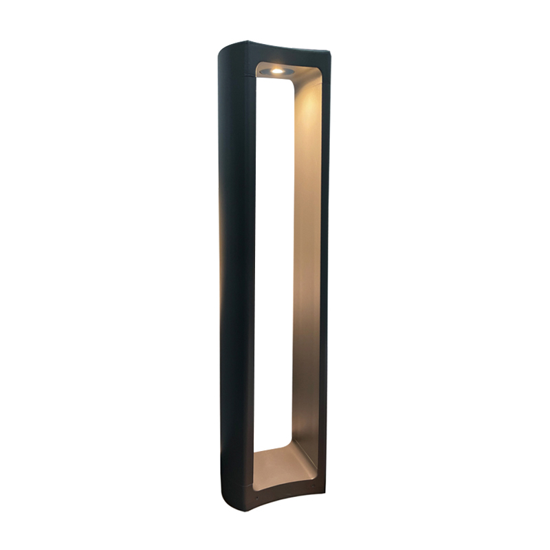 DDK-LL203 1m Ketinggian Lampu Lawn Grey Unik untuk Park