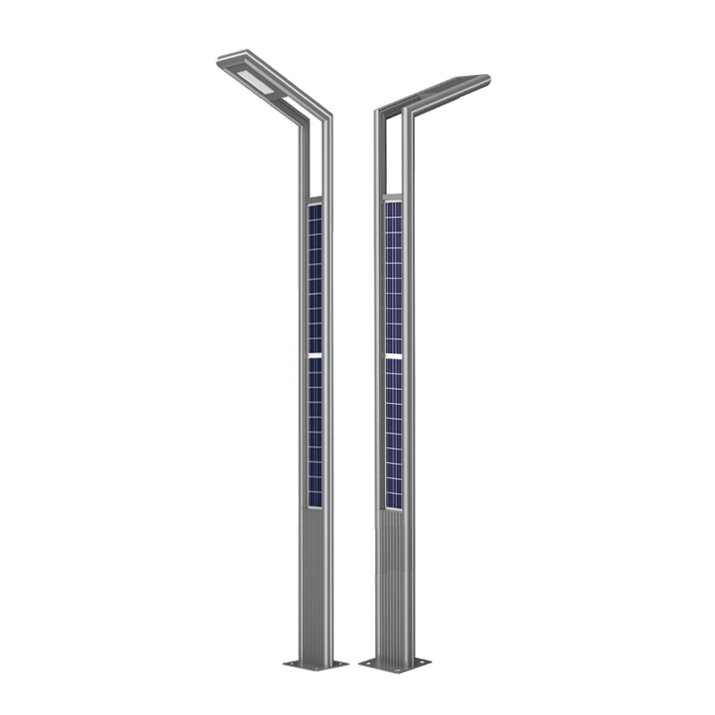 DDK-GN003 SIDE DOUBLE SIDES SOLAR ALUMINUM POLE