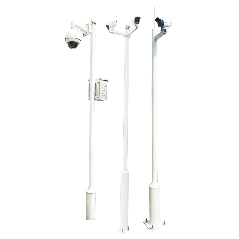Sokongan Keselamatan Jalan Raya Trafik Jalan CCTV Monitor Poles