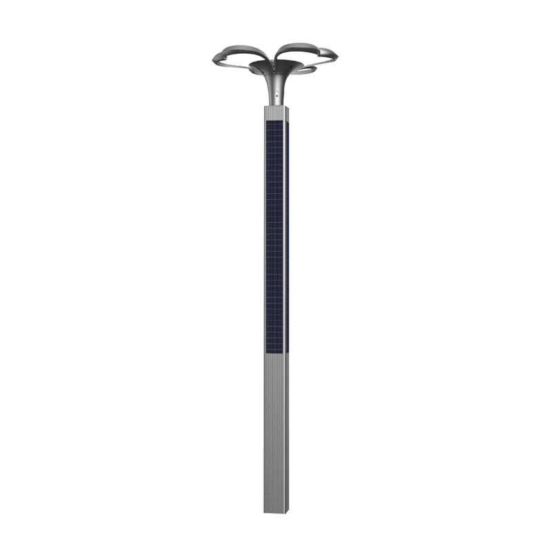 DDK-SG090 Empat Sisi Bersepadu Solar Aluminium Pole