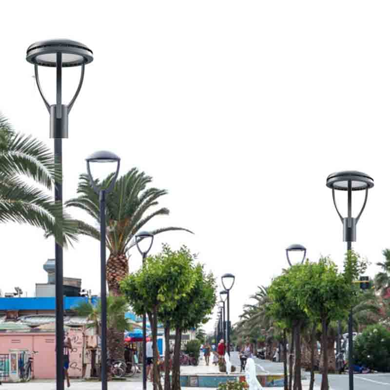 DY2107 Lampu Taman Lampu Landskap Luaran dengan Tiga Sokongan