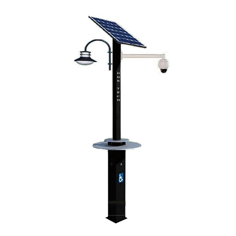 Stesen pengisian solar yang disesuaikan DDK-GB2000 dengan CCTV dan lampu