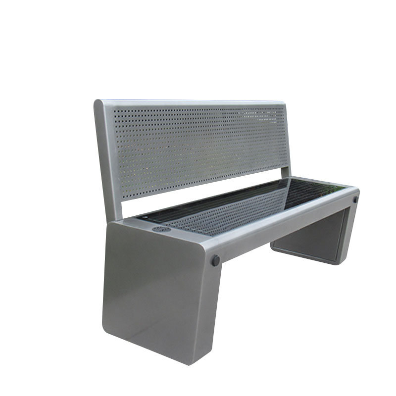 DDK-2010A Solar Smart Bench Charging WiFi Bluetooth Speaker Bench Outdoor With Back